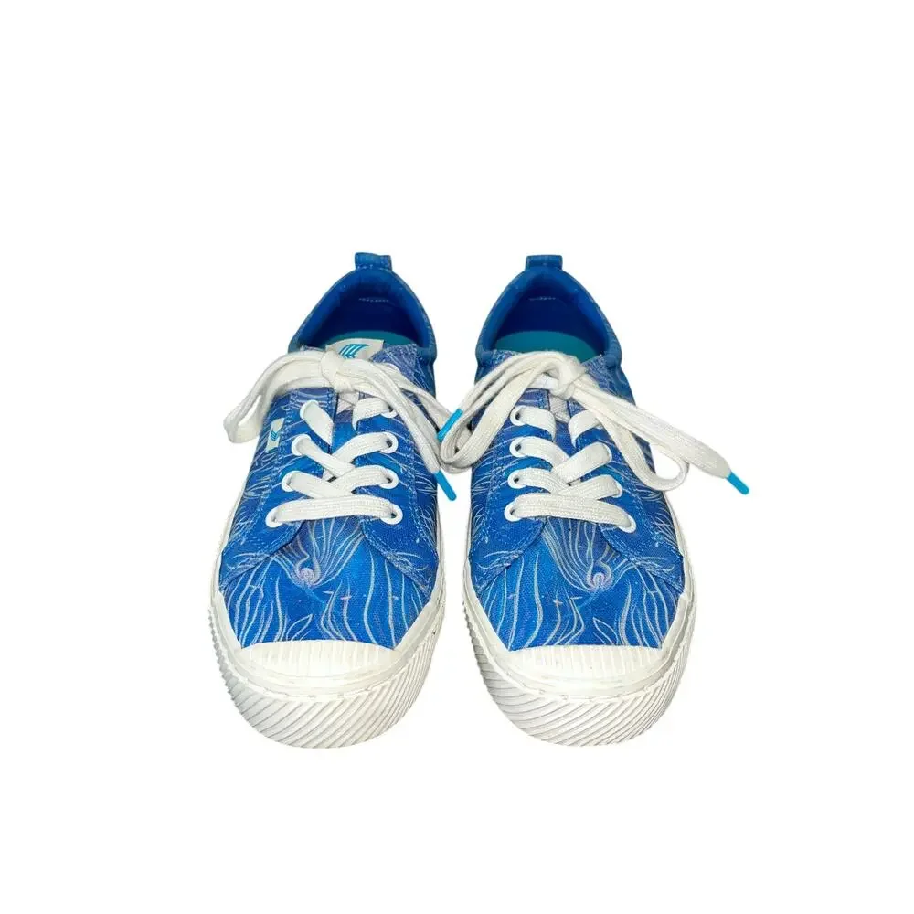 CARIUMA Oca Low Avatar Underwater Night Canvas Sneaker Size 8 Limited Edition